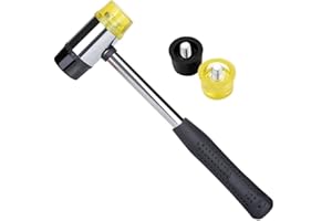 30MM Dual Head Nylon Rubber Hammer Jewelers Metal Mallet