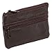 Marshal ®Genuine Leather Coin Change Purse Key Ring #810