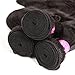 ISEE Hair Peruvian 3 Bundles 20 22 24inches Body Wave 100% Unprocessed Virgin Human Hair Weave Extensions Natural Black Color