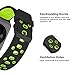 Compatible Apple Watch Band 42mm/ 44mm, Alritz Silicone Sport Strap Replacement for Apple Watch Series 4/Series 3/Series 2/Series 1/Nike+