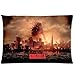 LuckyAppleStore Custom Cotton & Polyester Soft Rectangle Zippered Pillow Case Cover 20X30 (Twin Sides) - American Science Monster Movies Hot Film Godzilla 2014 Poster Zilla Lizard Pattern Personalized Pillowcase