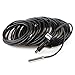 [15M/49.2ft Long Cable] 2MP HD USB Endoscope Borescope Snake Camera Waterproof Inspection Camera with 6pcs Density Adjustable LEDs