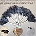 Sackorange 16-Inch Newest Ostrich Feather Dusters Natural Feathers with Wood Handle - Soft Odorless Cleaning Feather Duster for Home Office Car and Collection