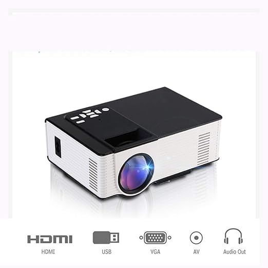 Link Co Proyector LED de casa Soporte HD 1080P 1500 lúmenes ANSI ...