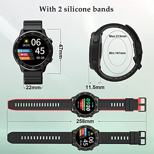 IOWODO X5 Fitness Tracker for Men Health and Fitness Smartwatch with