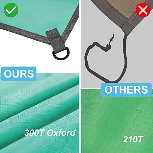 Home Queen Beach Pocket Blanket, Compact Beach Blanket for Camping, Hiking -Waterproof Sand Free Mat 78" x 55" Rug Avoid Sand Dirt - Picnic Blanket with 4 Anchor Stakes (Teal, 78 x 57 inch)