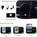VELOUR apple Lightning Speaker Dock Charge Play for iphone 8,8plus, 7,7plus, 6,6S,6Plus, 5,5S,SE, with Bluetooth FM Radio Clock Alarm Snooze USB Out to Charge any USB Device[Apple MFi Certified]