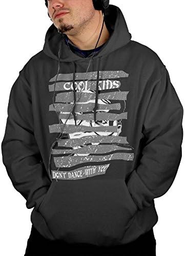 KJDALEJFI Cool Kids Don't Dance With You Designer Mens Guys Personality Sweatshirts