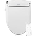 Brondell Swash Electronic Bidet Toilet Seat LT99, Fits Elongated Toilets, White – Lite-Touch Remote, Warm Water Wash, Strong Wash Mode, Stainless-Steel Nozzle, Saved User Settings & Easy Installation