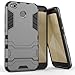 Xiaomi Redmi 4X Armor Case DWaybox 2 in 1 Hybrid Heavy Duty Hard Back Cover Case with kickstand for Xiaomi Redmi 4X / Hongmi 4X 5.0 Inch (Gray)