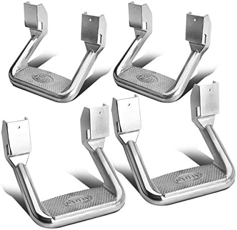 Bully AS-600 4pcs Silver Aluminum Side Step