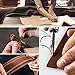 Special Edition Handmade Rose Leather Watch Band Compatible with Galaxy Watch 40mm Watchband for Samsung Galaxy Watch 42mm Replacement Band Strap with with Stainless Steel Buckle Women Men