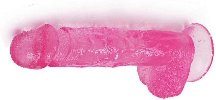 MXYLYM9 Lǒvě Wànd2, Realistic Clear wand T-shirt Trousers Wand Shaking with Flared Suction Cup flesh color | long:8.26 inches/21.5cm,diameter:1.57inches/4cm