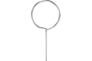 M METERXITY Laboratory Retort Support Ring Clamp 140mm OD Stainless Steel Closed Extension Ring Flask Clamp Burette Stand for