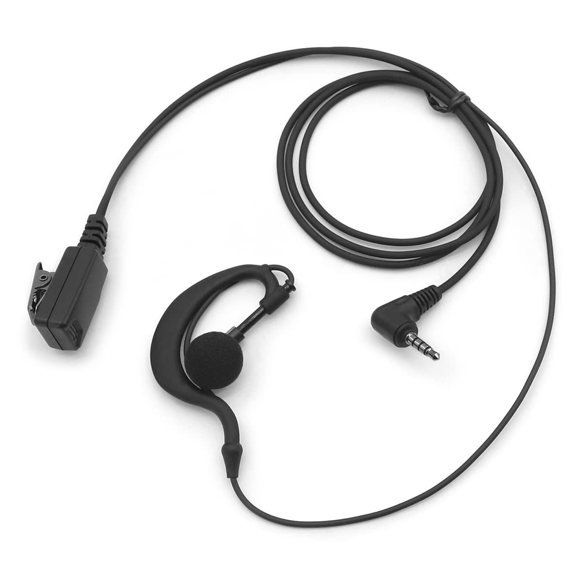 SUNDELY® G-shape Earpiece Headset Mic PTT for Yaesu Vertex Standard Radio VX-1R VX-2R VX-3R VX-5R VX-6R VX-10 VX-110 VX-130 VX-131 VX-132 3.5mm 1-pin