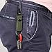 Edapter Tactical Gear Clip Band Gear Keeper Pouch Key Chain Nylon Belt Keychain EDC Molle Webbing Key Ring Holder Military Utility Hanger Keychain Hook Compatible with Molle Bags-Pack of 3