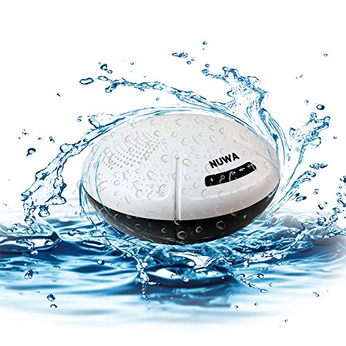 Portable-Swimming-Pool-Float-Bluetooth-Speaker-Wireless-Waterproof-stereo-Splashproof-Shockproof-Dustproof-for-Outdoor-BathroomBoat-Car-BeachHomeShower-IPX7-Dual-5W-Audio-Drives-Superior-Sound
