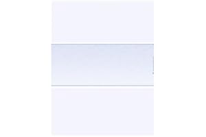 EGPCHECKS Blank Laser Check Stock Middle Format (Blue)