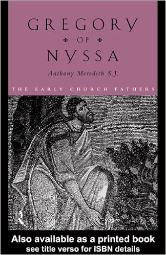 Amazon Com Gregory Of Nyssa The Early Church Fathers Ebook Meredith Anthony Kindle Store