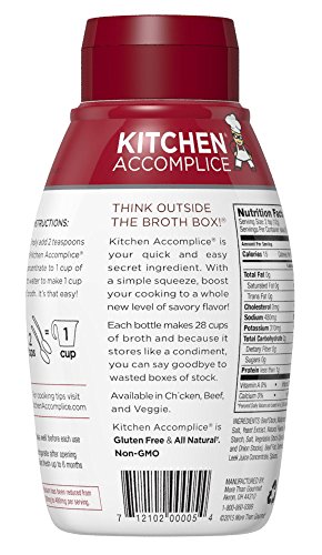 Kitchen Accomplice Reduced Sodium Chicken Style Broth Concentrate, 12 oz