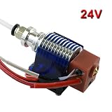 [Gulfcoast Robotics] All Metal V6 Bowden Extruder Hotend for 3D Printer - 24V /1.75mm Filament / 0.4mm Nozzle.
