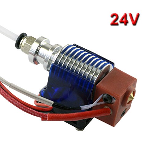 [Gulfcoast Robotics] All Metal V6 Bowden Extruder Hotend for 3D Printer - 24V /1.75mm Filament / 0.4mm Nozzle.
