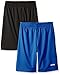 STX Big Boys Athletic Short and Packs, 2 Pack -Royal/Black -TY57, 14/16