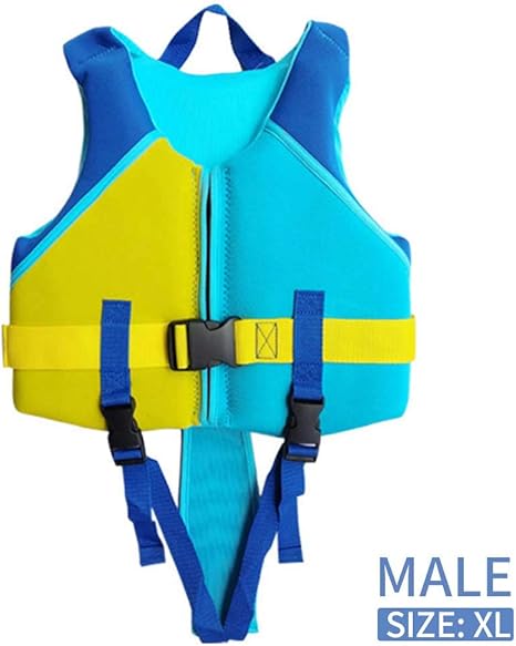 Amazon Co Jp ライフジャケット シュノーケリング 子供用 フローティングベスト 救命胴衣 強い浮力 Sbr素材 安全安心 男の子 女の子兼用 かわいい 川遊び 釣り 海釣り 海水浴 ブルー Xl Fenghong ホーム キッチン