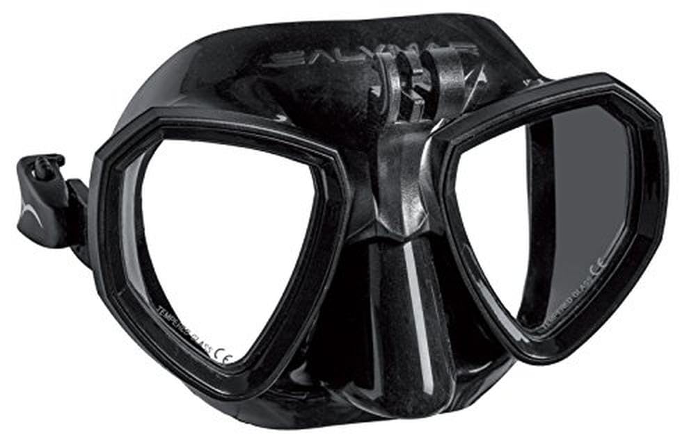 SALVIMAR Trinity Unisex Adult Mask, Black
