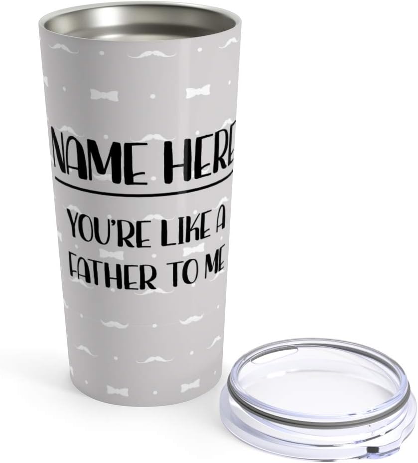 Amazon Com Custom Funny Fathers Day Travel Mug Hilarious Tumbler Or Mug For Coffee Beer Warm Cold Drinks Men Women Dads Gifts Number One Dad Grandpa Kitchen Dining