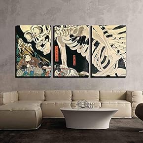 Utagawa Kuniyoshi Takiyasha The Witch and The Skeleton...