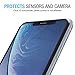 FlexGear Screen Protector for iPhone 11 / iPhone XR [Full Coverage] Tempered Glass, Clear (4-Pack)