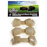 Buffalo Rawhide Bone - 4-5