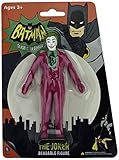 NJ Croce Batman Classic TV Series The Joker Bendable Figure