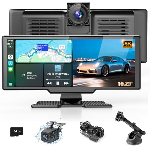 Lehwey 10.26-Inch CarPlay Dash Cam