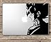 Goku Looking at Apple Dragonball Z - Apple Macbook Laptop Vinyl Sticker Decal