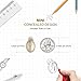 Mpow EM1 Bluetooth Earpiece, V4.1 Wireless Headphones, 6-Hr Playing Time Mini Bluetooth Earbud with Microphone, Invisible Car Bluetooth Headset for Cell Phone (One Pcs, Two Charger)