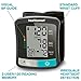 HealthSmart Digital Standard Blood Pressure Monitor with Automatic Cuff That Displays Pulse Rate and Irregular Heartbeat, Stores up to 120 Readings for 2 Users