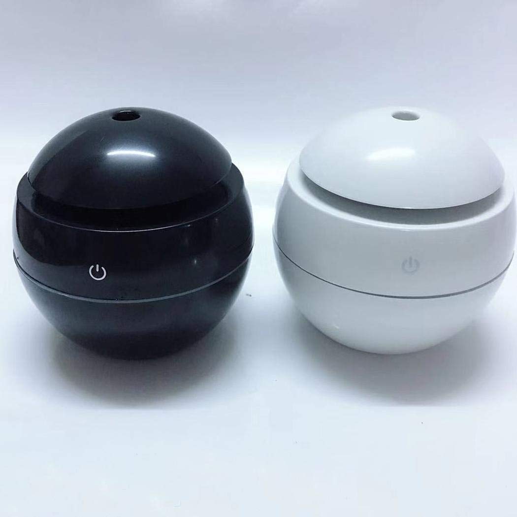 Iiloens Mini Portable Ultrasonic Humidifier Anti-dry Essential Oil Diffuser Humidifiers