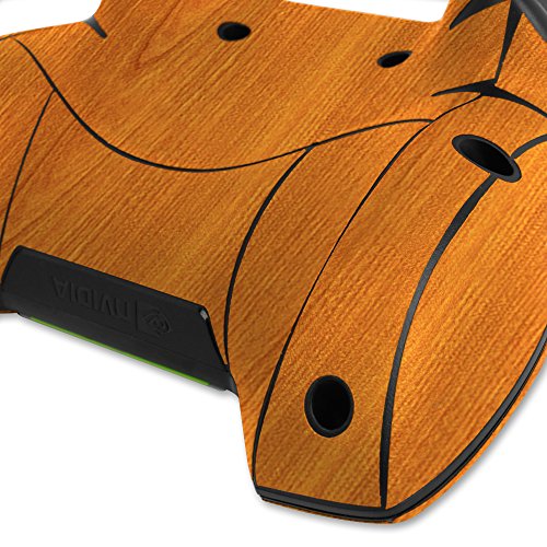 Skinomi Light Wood Full Body Skin Compatible with NVIDIA Shield TV (Controller Kit only)(2015)(Full Coverage) TechSkin Anti-Bubble Film