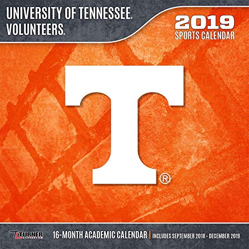 University of Tennessee Volunteers 2019 Sports Calendar by Inc. Lang Companies