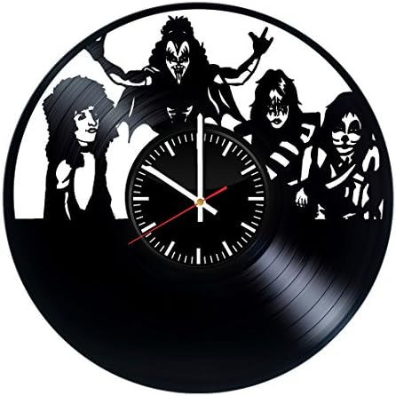 Music Rock Band Design Vinyl Record Wall Clock - Get unique living room wall decor - Gift ideas for boys and girls - Original Modern Music Fan Art