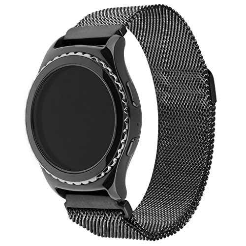 Henoda milanese loop stainless steel bracelet strap for samsung g…