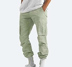 Men's Tactical Cargo Joggers Pant Sport Work