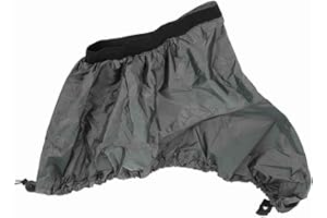 Oumefar Kayak Spray Skirt, Waterproof Adjustable Nylon Kayak Spray Skirt Cover with Elastic Straps, Convenient to Put On and 
