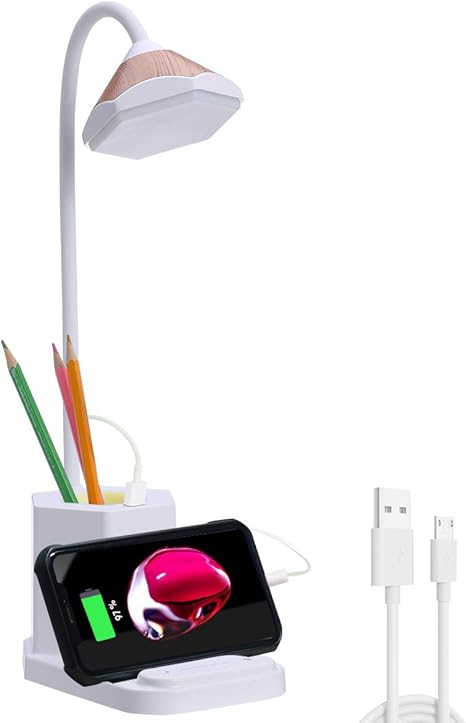 desk lamp with storage