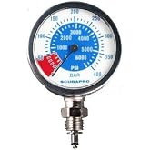 ScubaPro Scuba Diving Pressure Gauge Capsule Dual - Metric/Imperial (Capsule only)