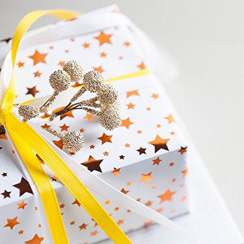 Solid Grosgrain Ribbon-- Faced Satin Ribbon for Hair Bows, Hair bow Clips, Headbands, Floral and Gift Wrapping 88 yard (16 x5.5yard) 3/8" - Thumbnail 4