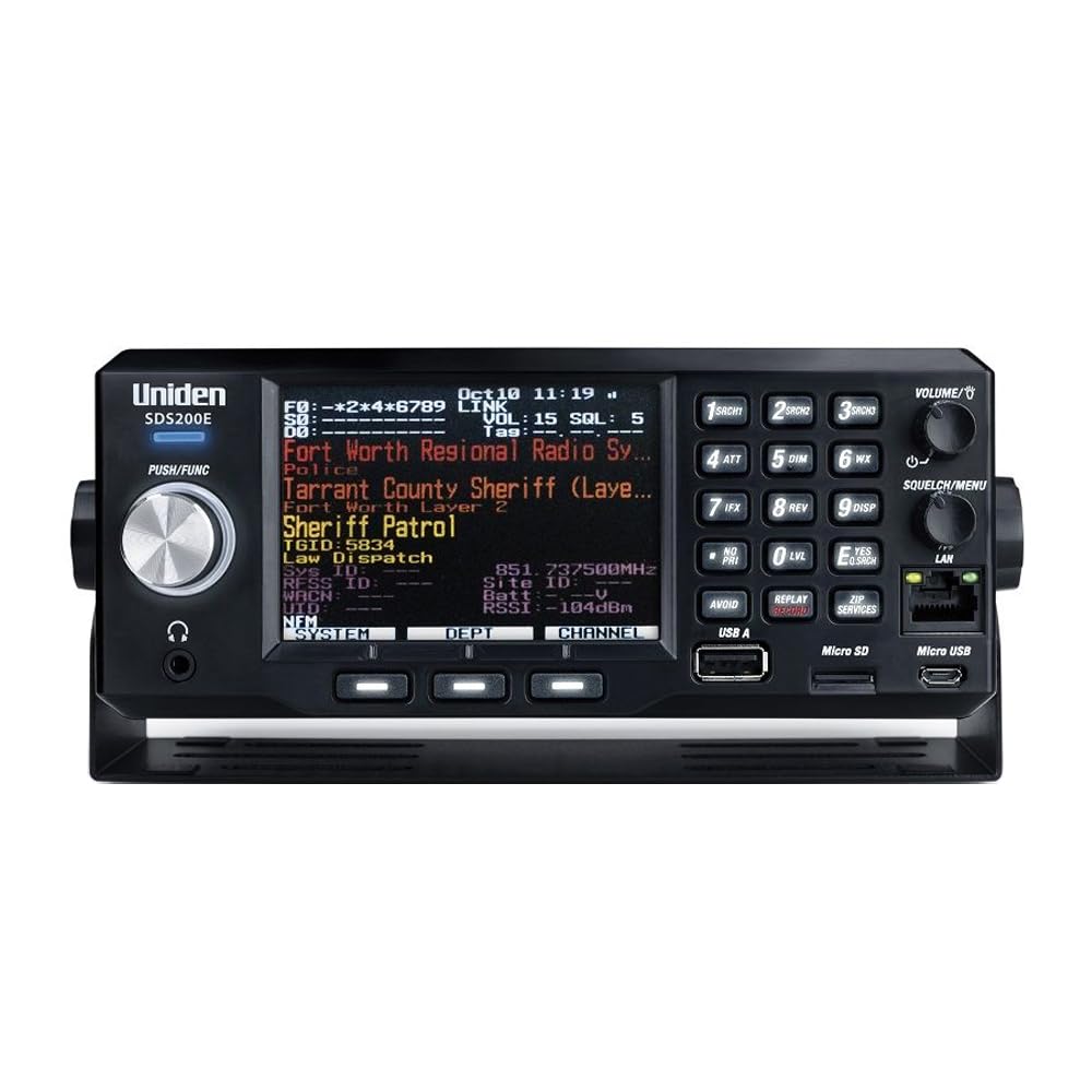 Uniden SDS200E + ACTIVATED DMR + NXDN + PROVOICE