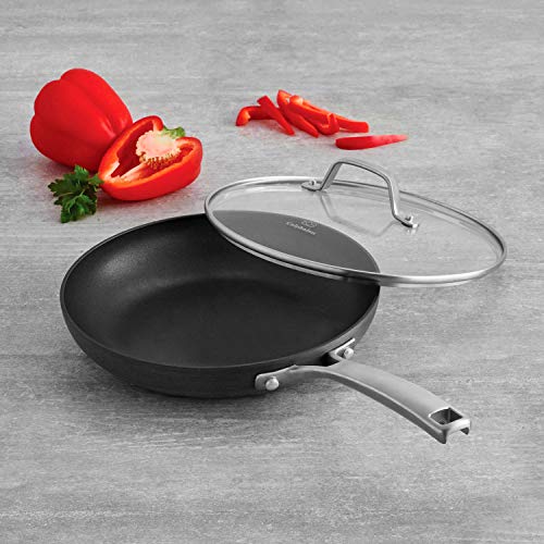 Calphalon Classic 10Inch Omelette Fry Pan with Cover, Black Pricepulse